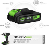 GALAX PRO 20V Cordless Impact Driver – Battery & Bits Set