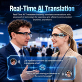 Smart Glasses with Camera | 4K Video, Open-Ear Audio & AI Translation