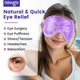 Gel Eye Mask for Puffy Eyes – Hot & Cold Reusable Cooling Eye Pad