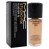 MAC Studio Fix Fluid SPF 15 24Hr Matte Foundation – Shade NC27 | 1 oz
