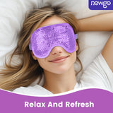 Gel Eye Mask for Puffy Eyes – Hot & Cold Reusable Cooling Eye Pad