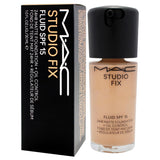 MAC Studio Fix Fluid SPF 15 24Hr Matte Foundation – Shade NC27 | 1 oz