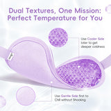 Gel Eye Mask for Puffy Eyes – Hot & Cold Reusable Cooling Eye Pad
