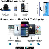 Water Bag Kettlebell – Adjustable Portable Aqua Bag for Balance Training