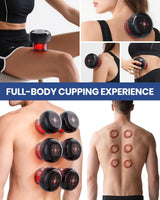 Electric Cupping Therapy Set 2-Pack – Smart Massager with Heat & Red Light