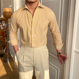 Limone Cotton Long Sleeve Shirt