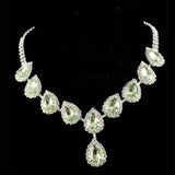 Blue Zirconia Necklace