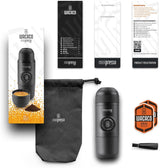 Portable Espresso Maker | Hand-Powered Manual Travel Coffee Machine