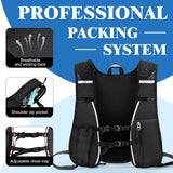 Lightweight Running Hydration Vest – Breathable Trail Pack