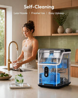 Nugget Ice Maker Countertop – Pebble Ice 35 lbs/Day