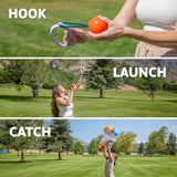 Parachute Slingshot Ball Launcher – Outdoor Family Game for Kids & Adults