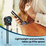 Clip-On Stroller Fan – Rechargeable Portable Baby Fan with Bladeless Design
