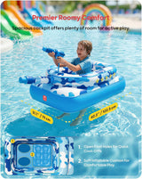 Inflatable Tank Pool Float with Water Cannon for Kids