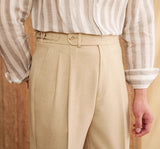 Bruno Straight Fit High Waisted Trousers