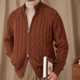 Aspen Cable Knit Cotton Cardigan