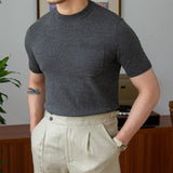 Rome Knitted Linen Blend T-Shirt