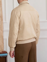 Faux Suede Soho Zipped Jacket
