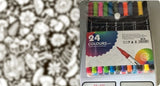DIY Coloring Blanket With Markers My Modern Mart