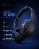 Wireless Over-Ear Headphones – 90H Battery Bluetooth 5.4