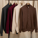 Ufficio Wool Blend Knitted Cardigan