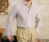 Corsica Cotton Striped Long Sleeve Shirt