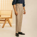 Torino Double Pleated Straight Fit Trousers