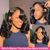 Body Wave Short Human Hair Wigs