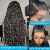 Hd Lace Frontal Deep Wave Curly Wigs