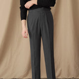 Lausanne Wool Blend Straight Fit Gurkha Trousers