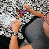 DIY Coloring Blanket with Washable Markers for Kids
