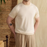 Everyday Cotton Blend Knit T-Shirt