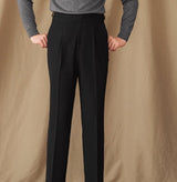 Lausanne Wool Blend Straight Fit Gurkha Trousers