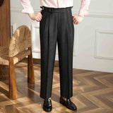 Grosseto Wide Fit Double Pleated Trousers