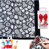 DIY Coloring Blanket With Markers My Modern Mart
