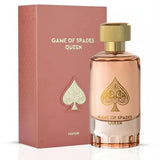 Jo Milano Game of Spades Queen Parfum 3.4 oz – Women's Floral Woody Musk Perfume