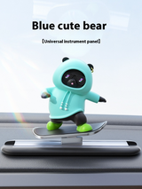 Cartoon Bear Car Skateboard My Modern Mart
