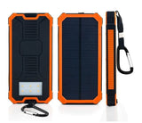Solar Power Bank 49800mAh – Wireless Charging & Flashlight