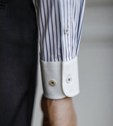 Business Slim Fit Stripe Shirt
