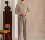 Alpina Wool Blend Long Sleeve Ribbed Jumper