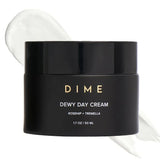 DIME Beauty Dewy Day Cream – Morning Face Moisturizer with Rosehip Oil & Snow Mushroom | 1.7 oz