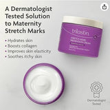 TriLASTIN Maternity Stretch Mark Prevention & Healing Cream – 4 oz | Pregnancy Belly Butter
