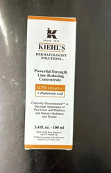 Kiehl's Powerful-Strength Line-Reducing Concentrate – 12.5% Vitamin C + Hyaluronic Acid | 3.4 oz