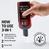 American Crew 3-in-1 Tea Tree Shampoo, Conditioner & Body Wash | 33.8 fl oz