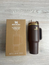 Stanley 40oz Quencher H2.0 Tumbler – Chocolate Gold