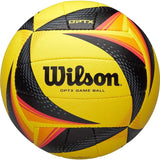 Wilson AVP OPTX Official Beach Volleyball – Black/Yellow