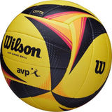 Wilson AVP OPTX Official Beach Volleyball – Black/Yellow